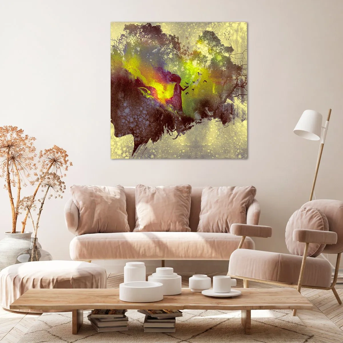 Impression sur toile - Image sur toile - Mère Nature - 40x40 cm