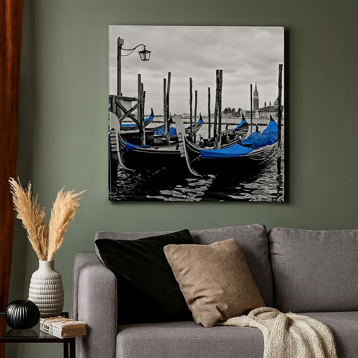 Impression sur toile - Image sur toile - Venise pensive - 30x30 cm