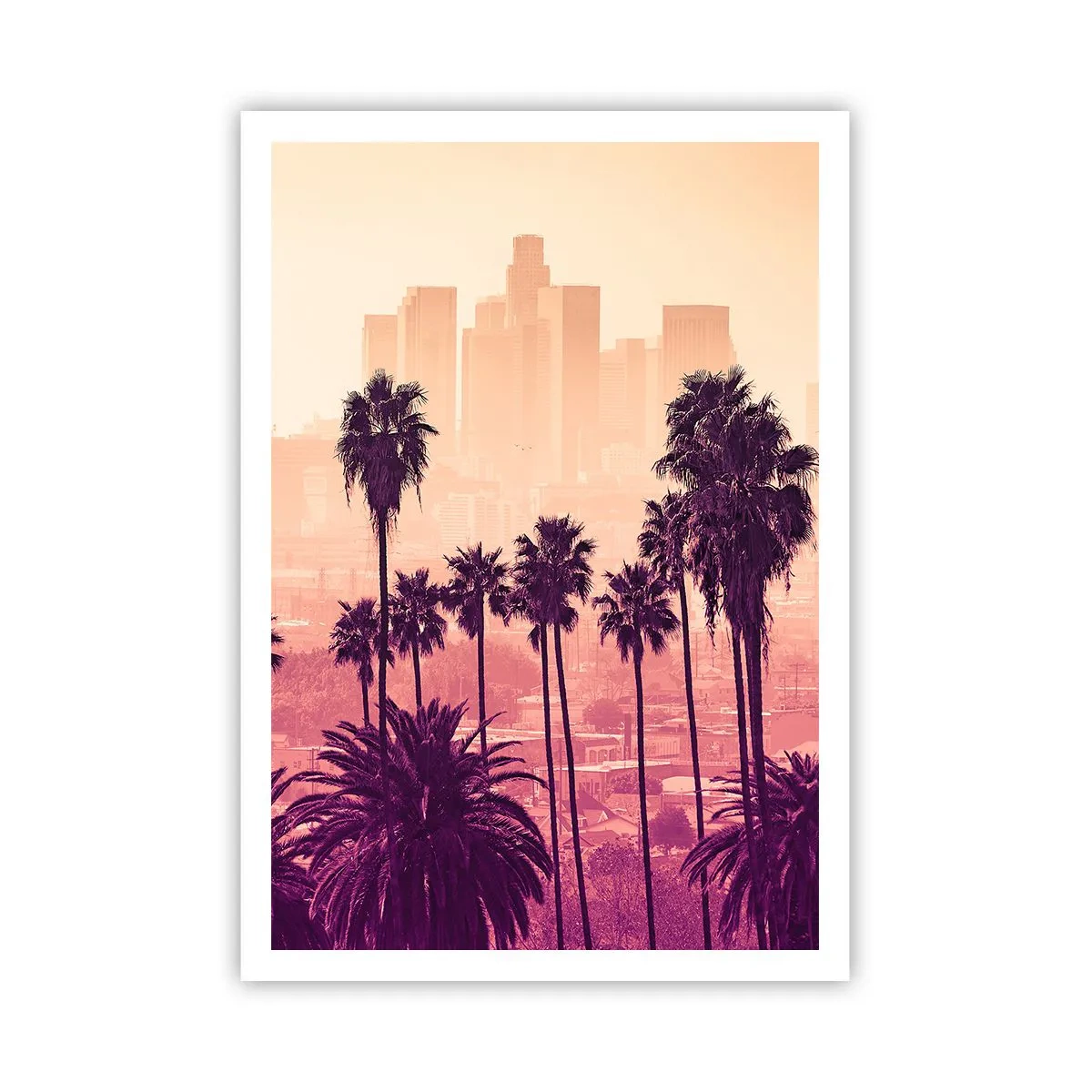 Affiche - Poster - Paysage californien - 70x100 cm