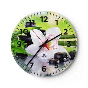 Horloge murale - Pendule murale - Raffraîchissement de fraîcheur - 30x30 cm