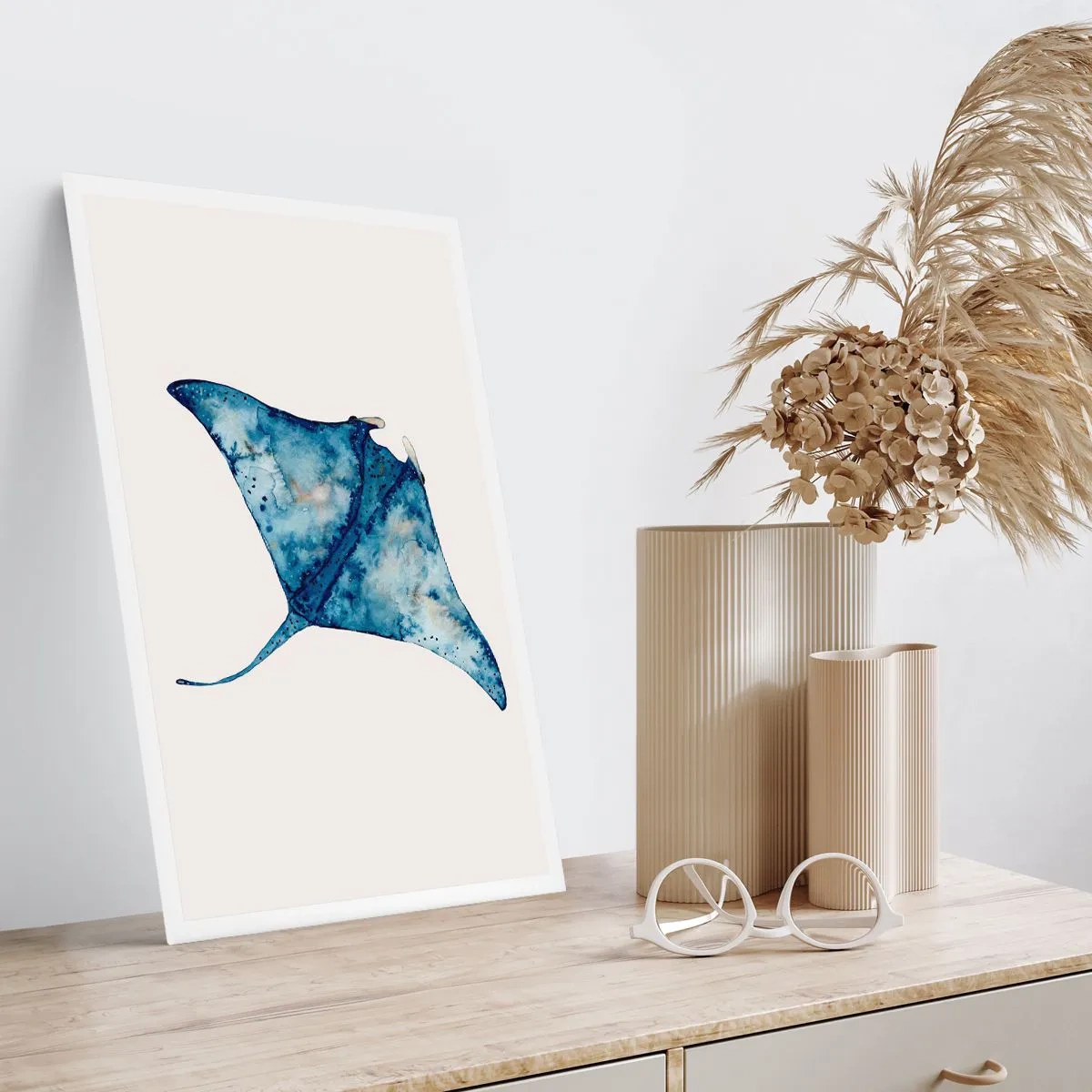 Affiche - Poster - La vie en bleu - 61x91 cm