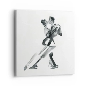 Impression sur toile - Image sur toile - En un battement - 40x40 cm