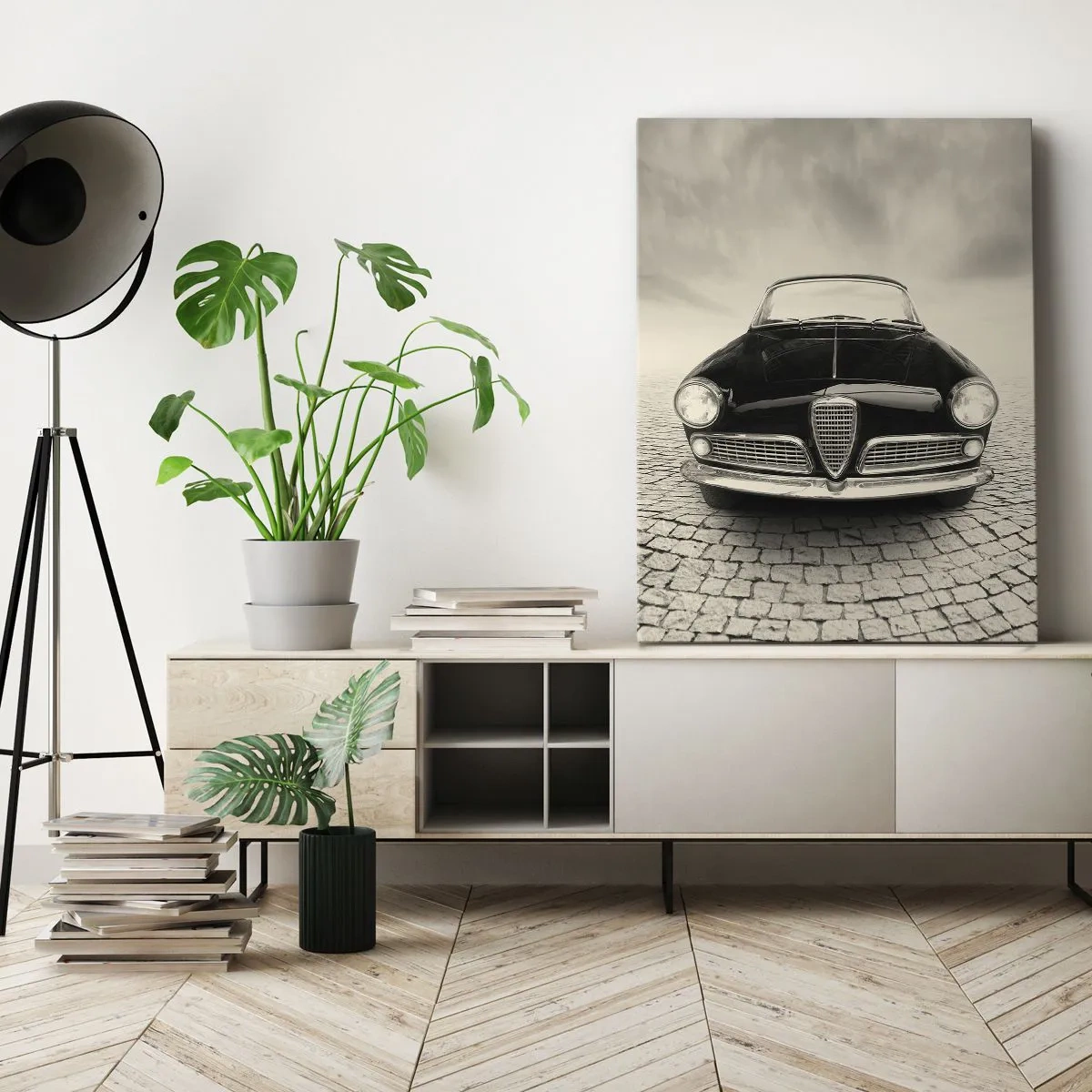 Impression sur toile - Image sur toile - Et alors! Tu ne m'aime pas? - 45x80 cm