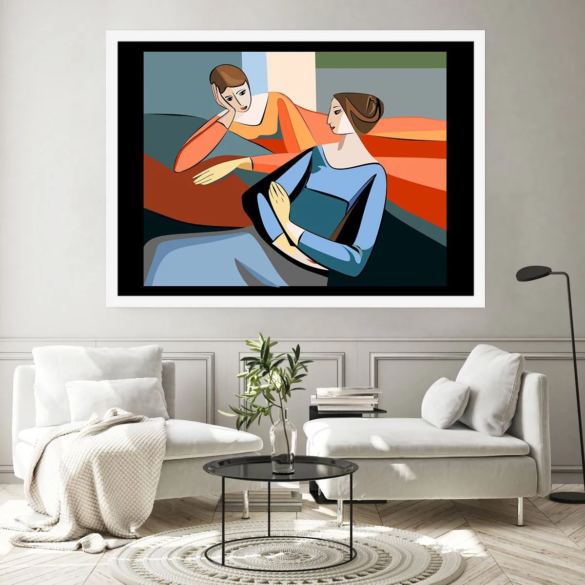 Affiche - Poster - Un moment de confiance - 40x30 cm