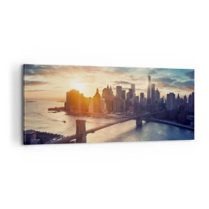 Impression sur toile - Image sur toile - Monument de la culture occidentale - 100x40 cm