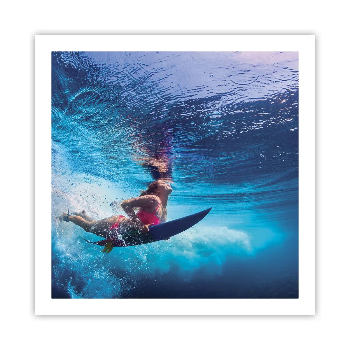 Affiche - Poster - Joie profonde - 60x60 cm