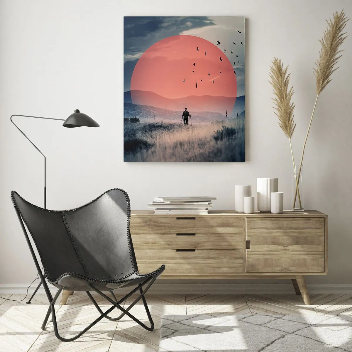 Impression sur verre - Image sur verre - Dans ses éléments - 80x120 cm