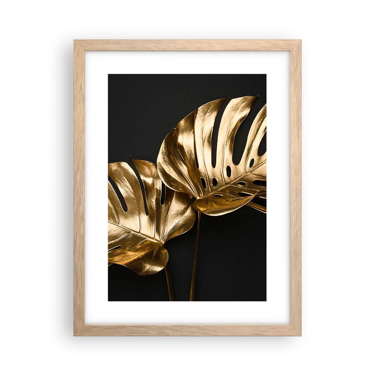 Affiche dans un chêne clair - Poster - Les trésors de la nature - 30x40 cm