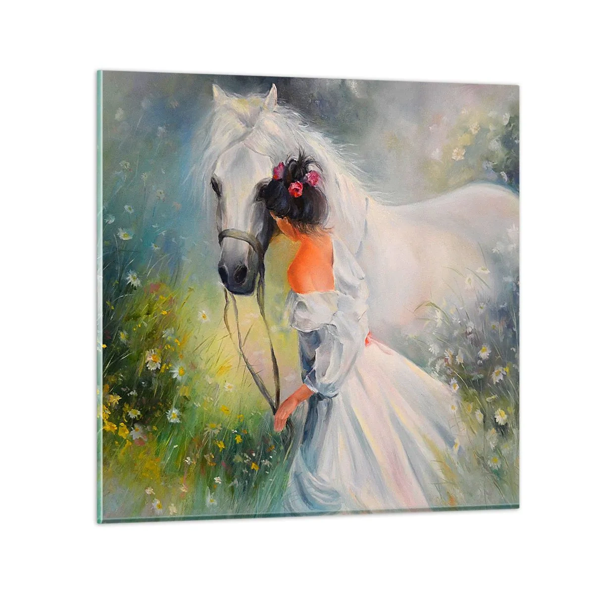 Impression sur verre - Image sur verre - Comme dans un beau rêve - 70x70 cm