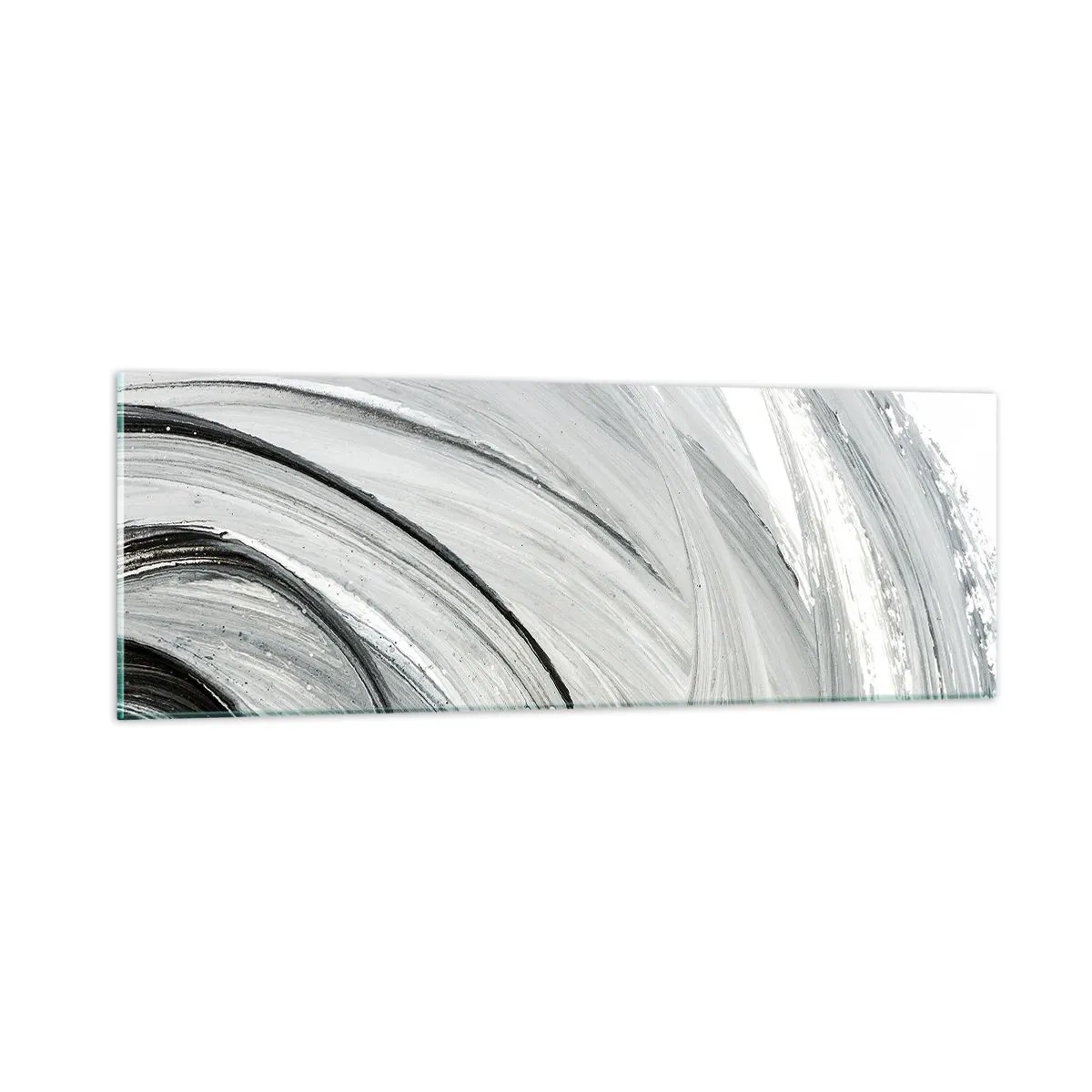 Impression sur verre - Image sur verre - Composition orbitale - 90x30 cm