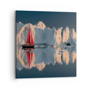Impression sur toile - Image sur toile - Aux limites du monde - 70x70 cm