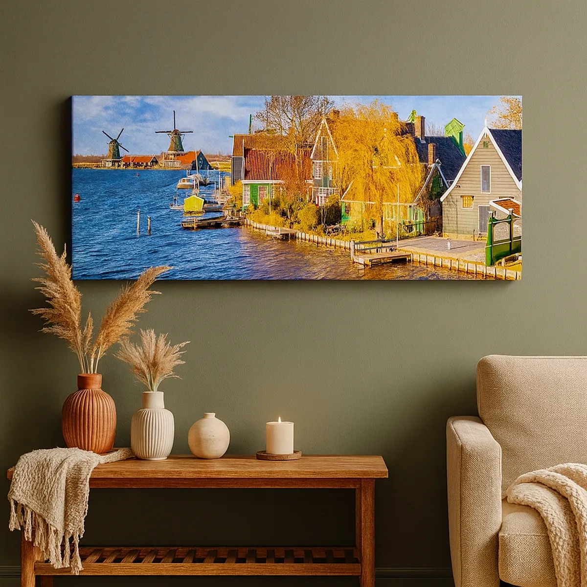 Impression sur toile - Image sur toile - C'est pareil depuis des lustres - 30x30 cm