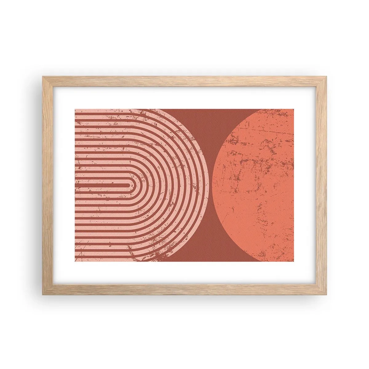 Affiche dans un chêne clair - Poster - Une relation proche - 40x30 cm