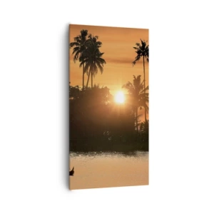 Impression sur toile - Image sur toile - Il est temps de se détendre - 65x120 cm