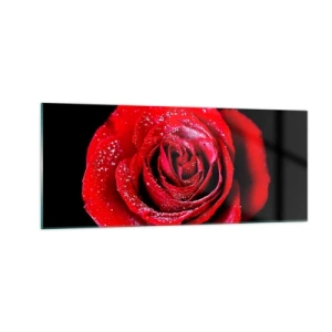 Impression sur verre - Image sur verre - C'est ça l'amour - 100x40 cm