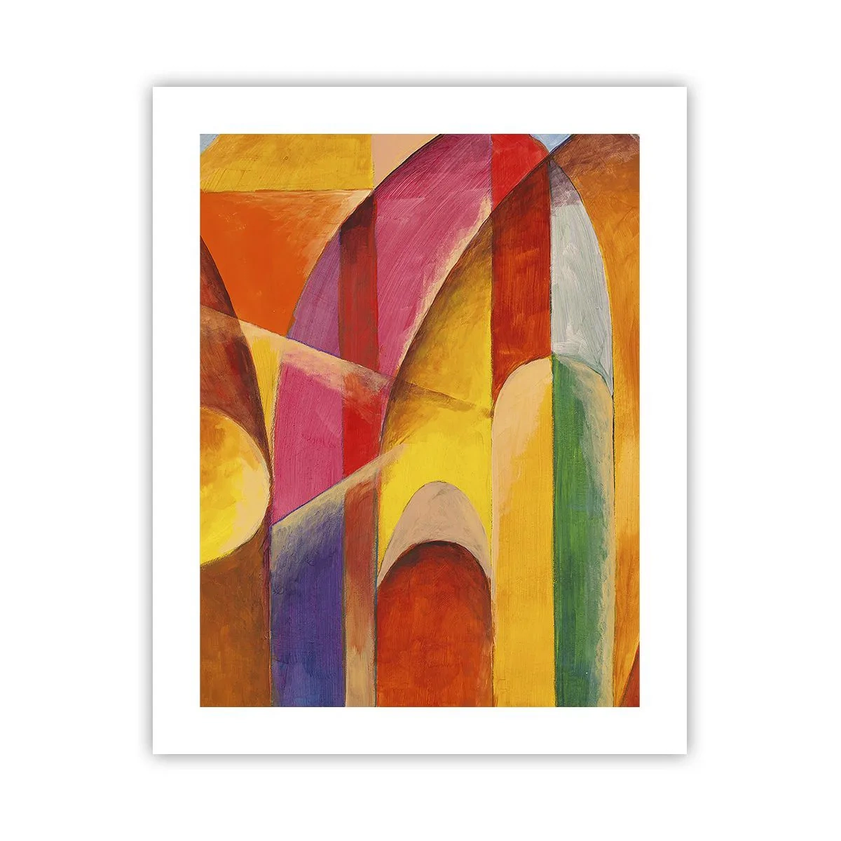 Affiche - Poster - Cathédrale du soleil - 40x50 cm