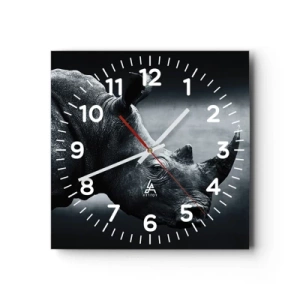 Horloge murale - Pendule murale - Le profil droit - 40x40 cm