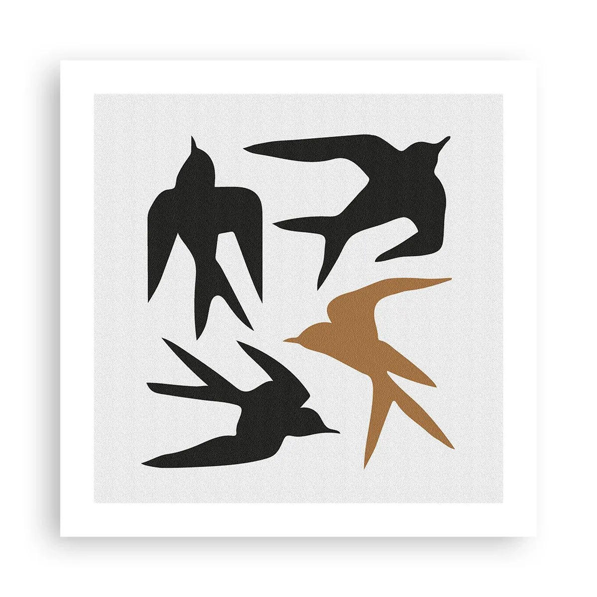 Affiche - Poster - Avaler du plaisir - 50x50 cm