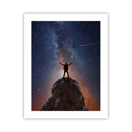 Affiche - Poster - Le force est avec moi! - 40x50 cm