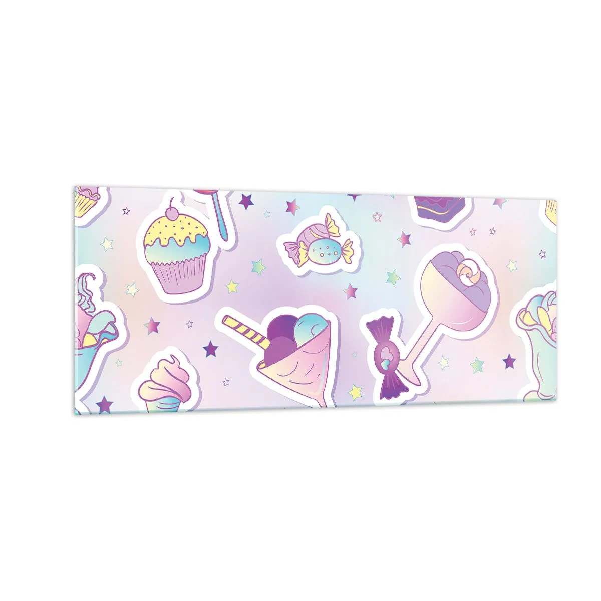 Impression sur verre - Image sur verre - Pour que tous les jours soit un anniversaire - 100x40 cm