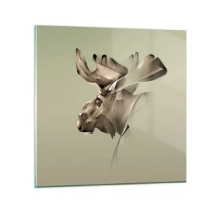 Impression sur verre - Image sur verre - La douce force de la paix - 30x30 cm