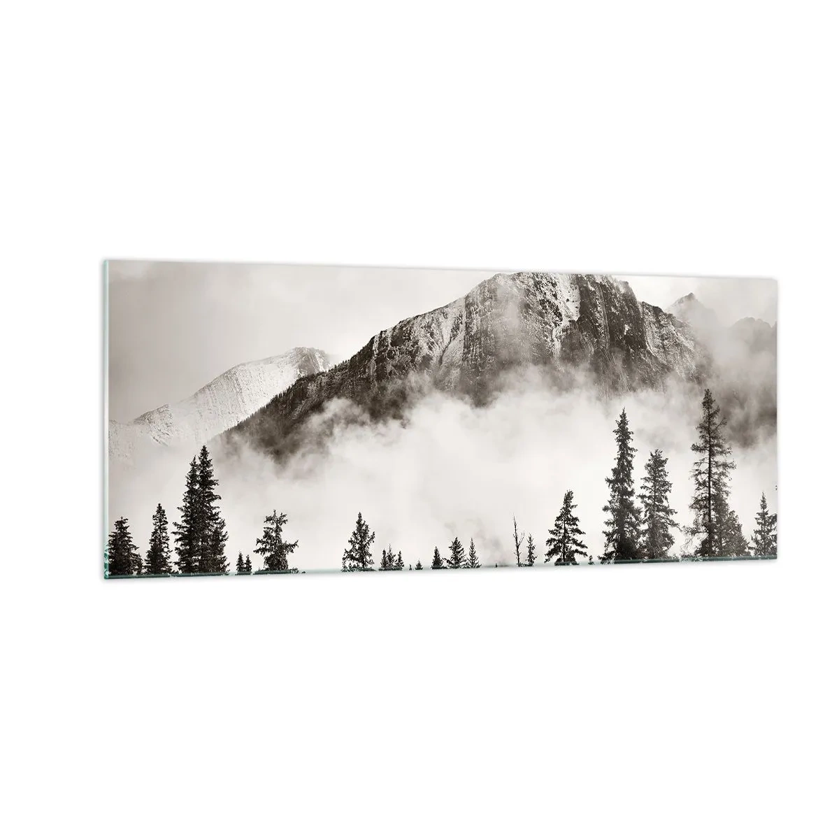 Impression sur verre - Image sur verre - Seigneur de granite - 100x40 cm