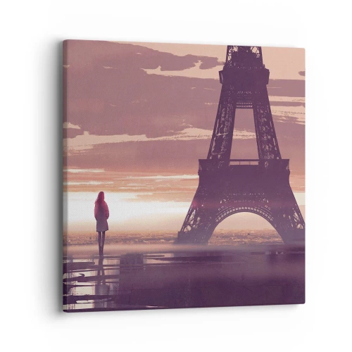 Impression sur toile - Image sur toile - Seulement deux d'entre eux - 40x40 cm