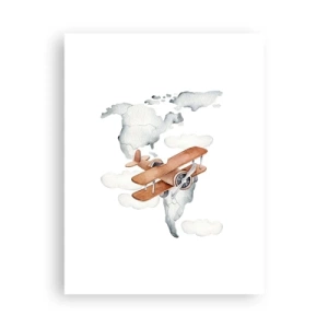 Affiche - Poster - Dans un esprit pionnier - 30x40 cm