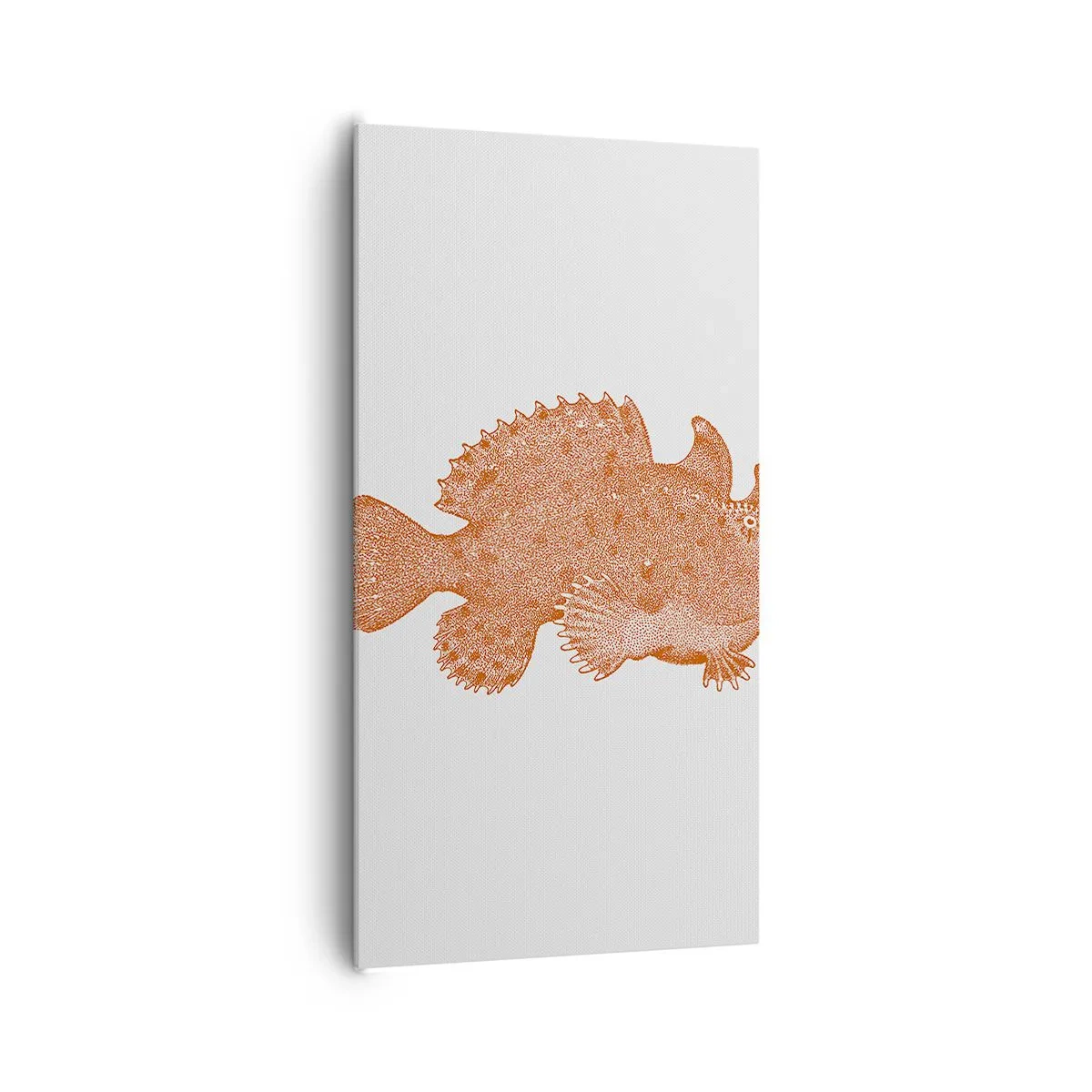 Impression sur toile - Image sur toile - Et pourtant un poisson - 65x120 cm