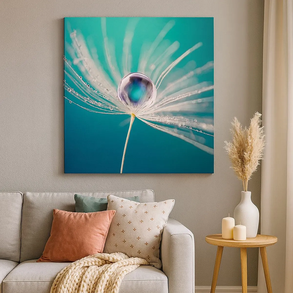 Impression sur toile - Image sur toile - Moment mystique - 30x30 cm