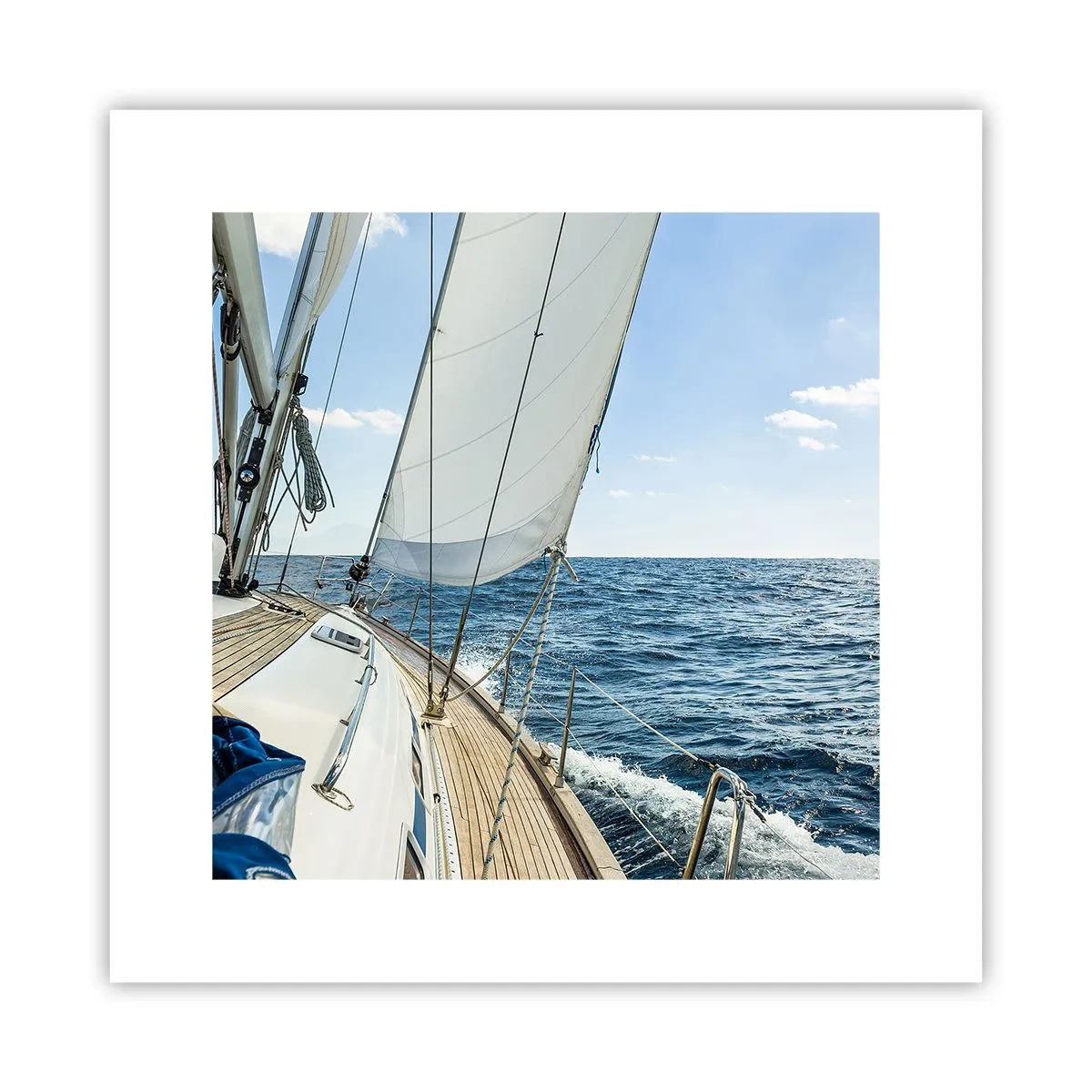 Affiche - Poster - Ohé, l'aventure - 30x30 cm