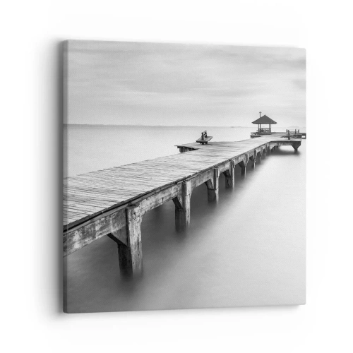 Impression sur toile - Image sur toile - À l'horizon - 40x40 cm