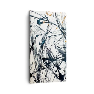 Impression sur toile - Image sur toile - Abstraction expressionniste - 45x80 cm