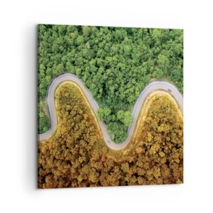 Impression sur toile - Image sur toile - Frontieres et differences - 60x60 cm