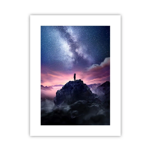 Affiche - Poster - Et il a ressenti la vie - 30x40 cm