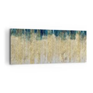 Impression sur toile - Image sur toile - Bordure dorée - 100x40 cm