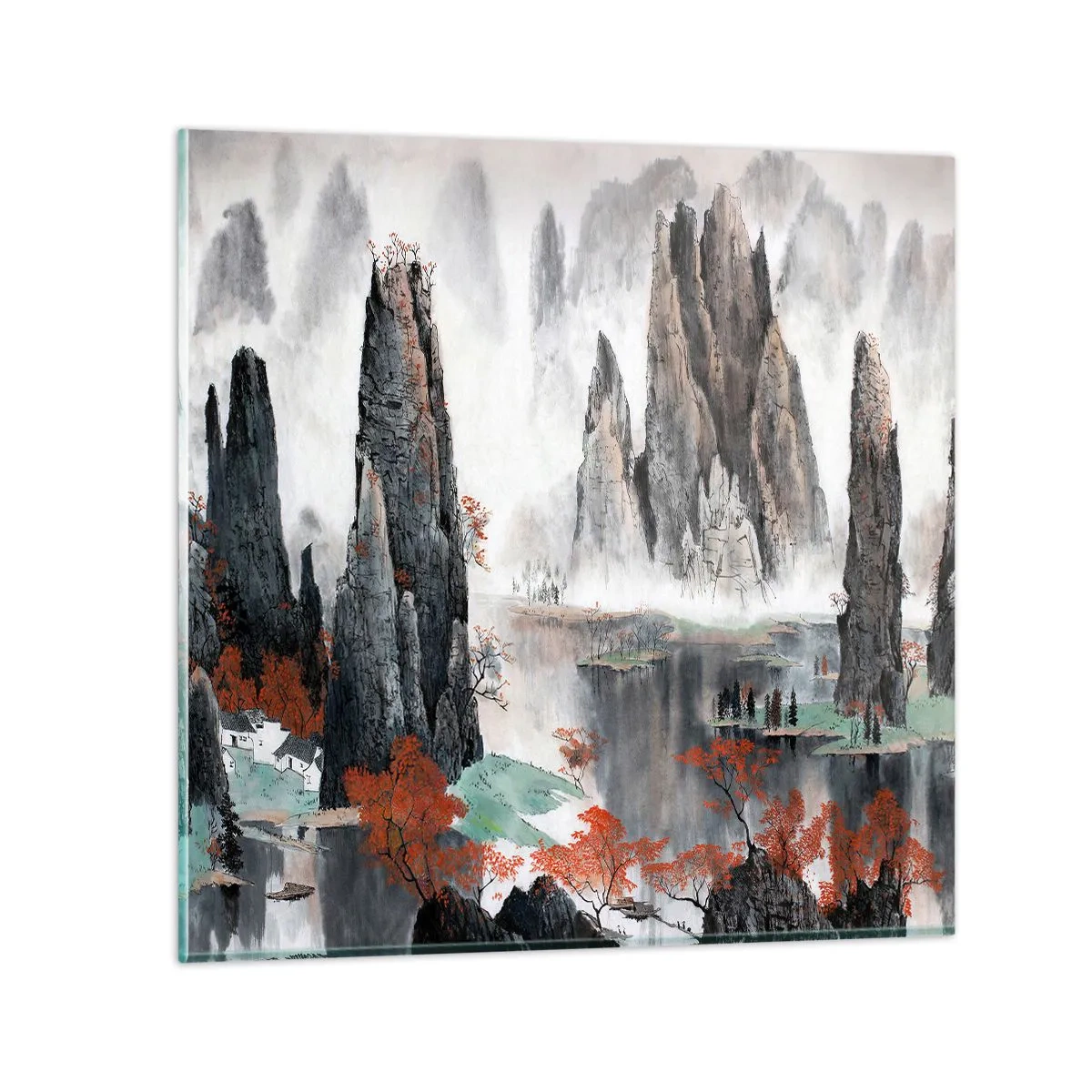 Impression sur verre - Image sur verre - De puissants gardiens - 50x50 cm