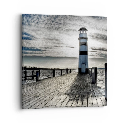 Impression sur toile - Image sur toile - Marins, je vous attend - 40x40 cm