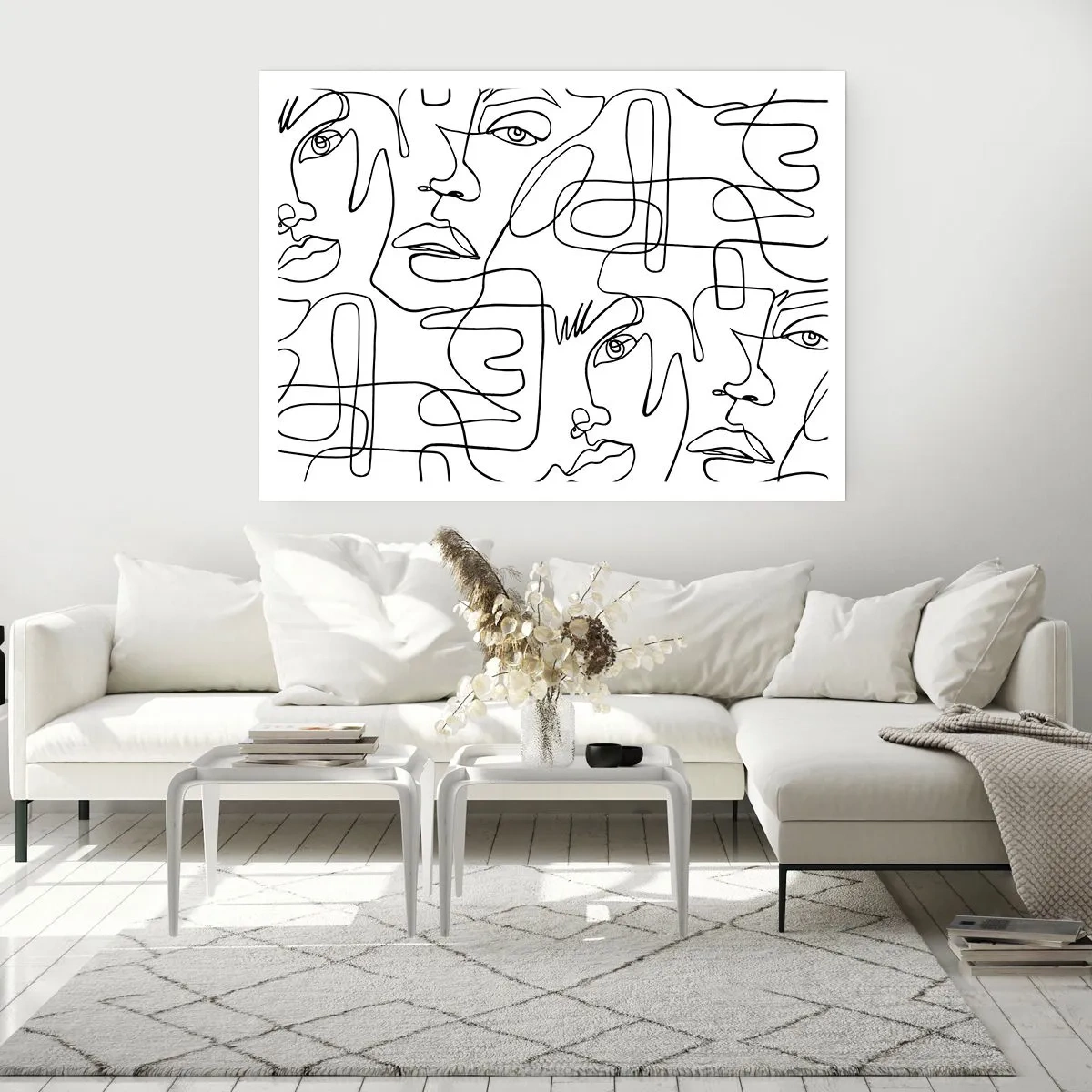 Affiche - Poster - Dans des émotions enchevêtrées - 50x40 cm