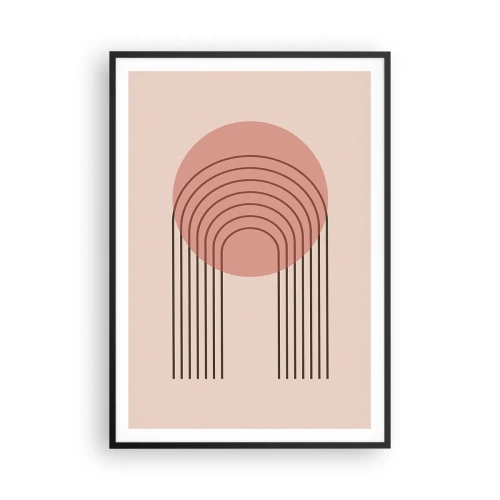 Affiche dans un cadre noir - Poster - Attraction irrésistible - 70x100 cm