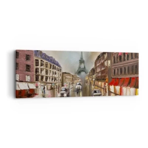 Impression sur toile - Image sur toile - Elle seule compte - 90x30 cm