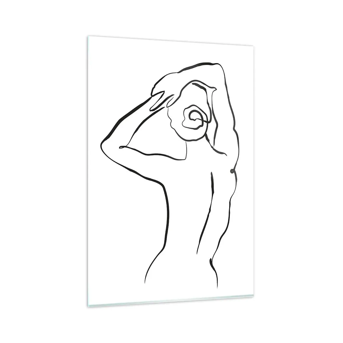 Impression sur verre - Image sur verre - Action matinale - 80x120 cm