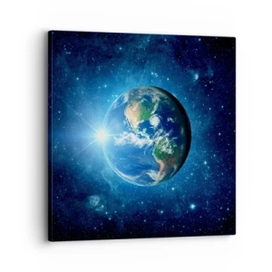 Impression sur toile - Image sur toile - Nous sommes au paradis - 30x30 cm