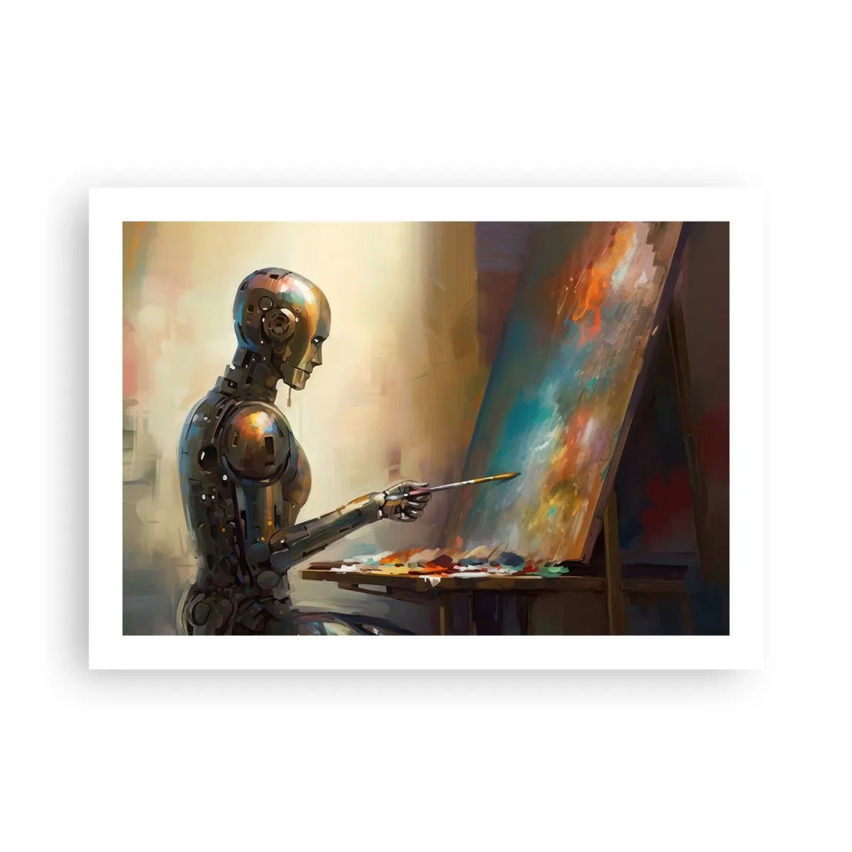 Affiche - Poster - L'art du futur - 70x50 cm