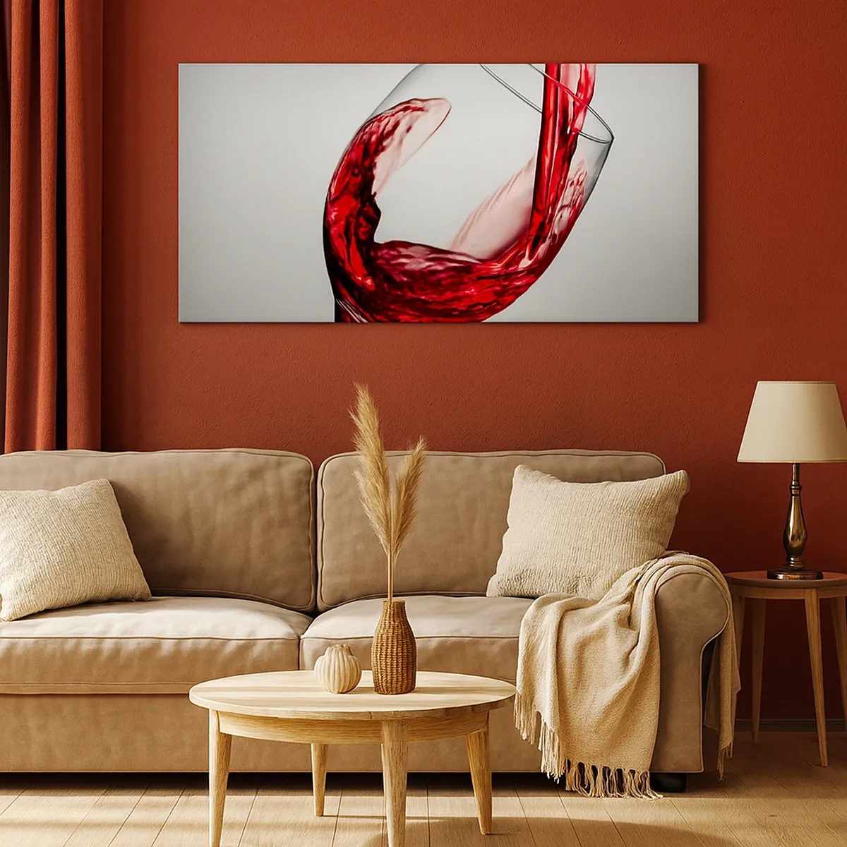 Impression sur toile - Image sur toile - Nuance - mouvement - son - 30x30 cm