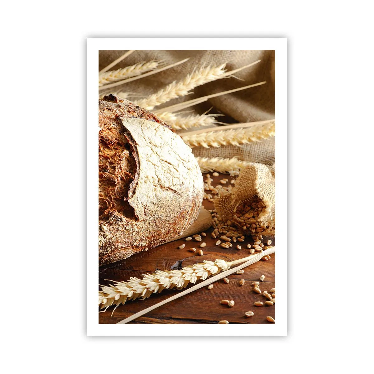 Affiche - Poster - Appétissant, parfumé, croquant - 61x91 cm