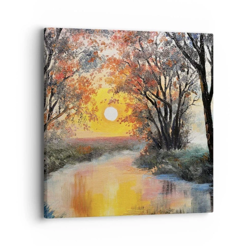 Impression sur toile - Image sur toile - Climats de printemps - 40x40 cm