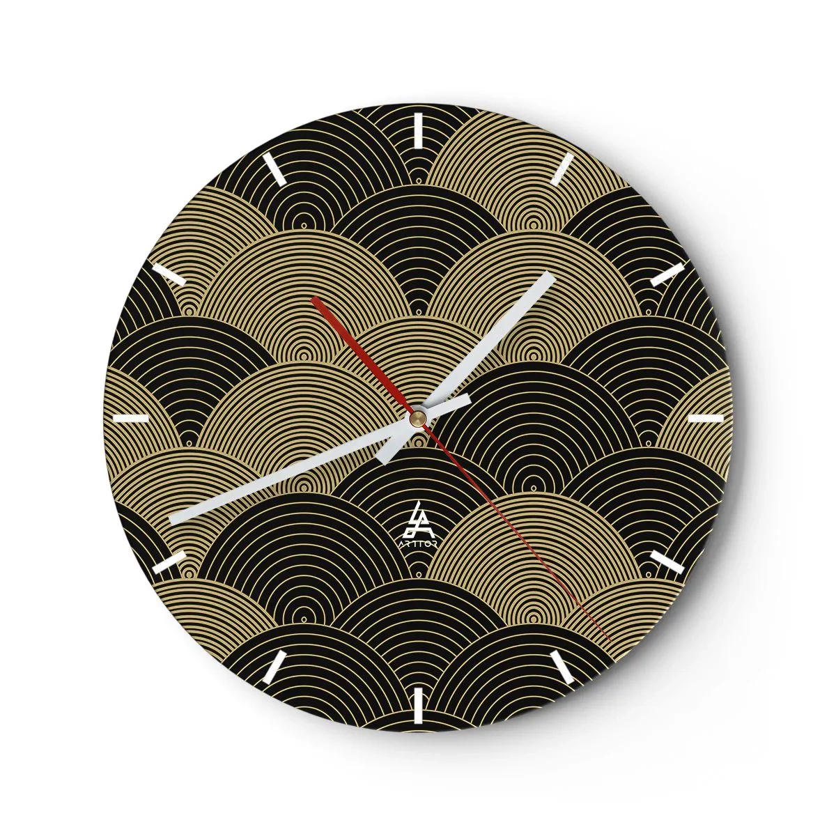 Horloge murale - Pendule murale - Unité dans la multiplicité - 40x40 cm