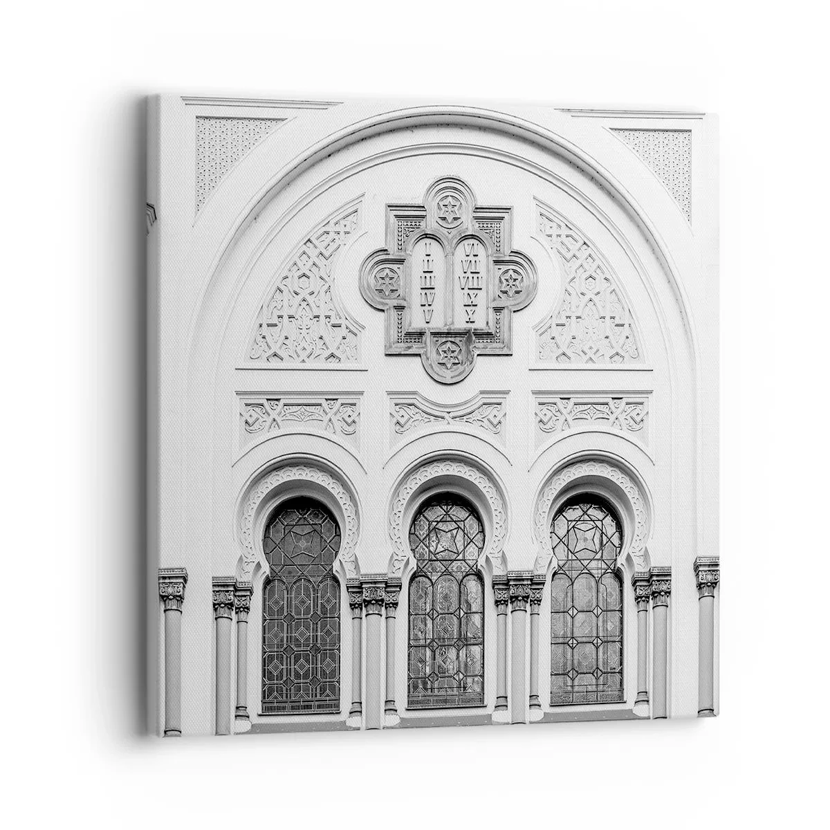 Impression sur toile - Image sur toile - À la frontière des cultures - 30x30 cm