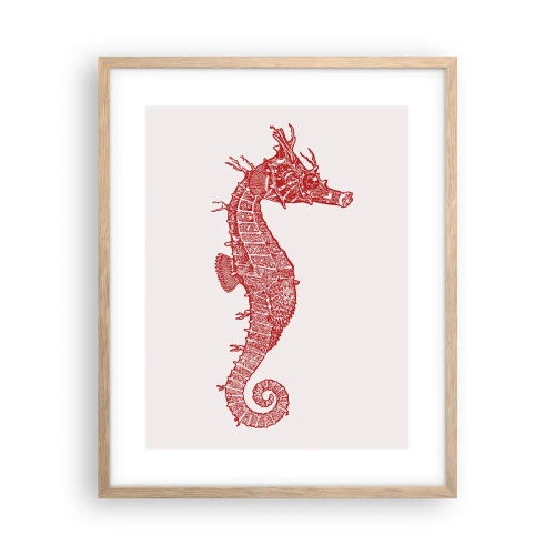 Affiche dans un chêne clair - Poster - Une créature complexe - 40x50 cm